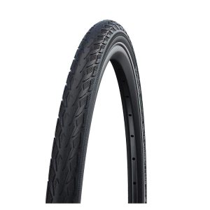 Schwalbe Delta Cruiser Plus Tire (Black/Reflective) (Wire) (Green Compound) (PunctureGuard) (E25) (700c) (28mm)
