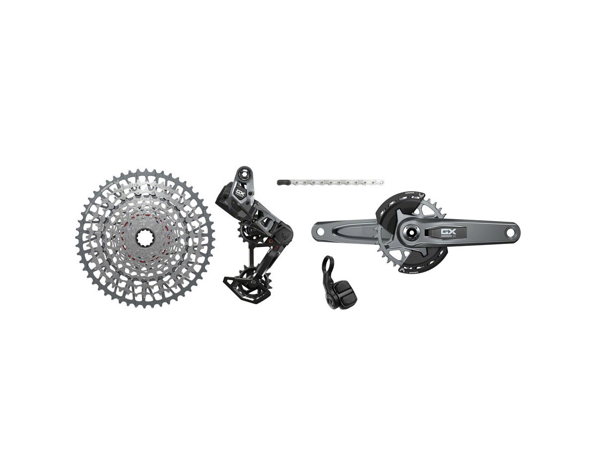 SRAM GX Eagle T-Type Transmission AXS Groupset (Black/Silver) (12 Speed) (165mm) (32T) (UDH)