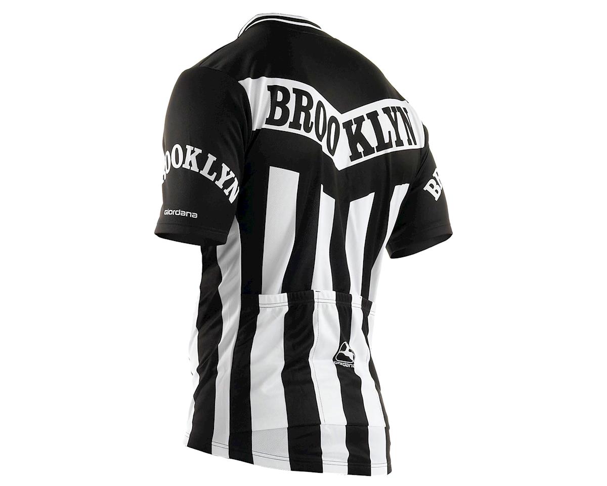 Giordana Team Brooklyn Vero Pro Fit Short Sleeve Jersey (Black) (S)