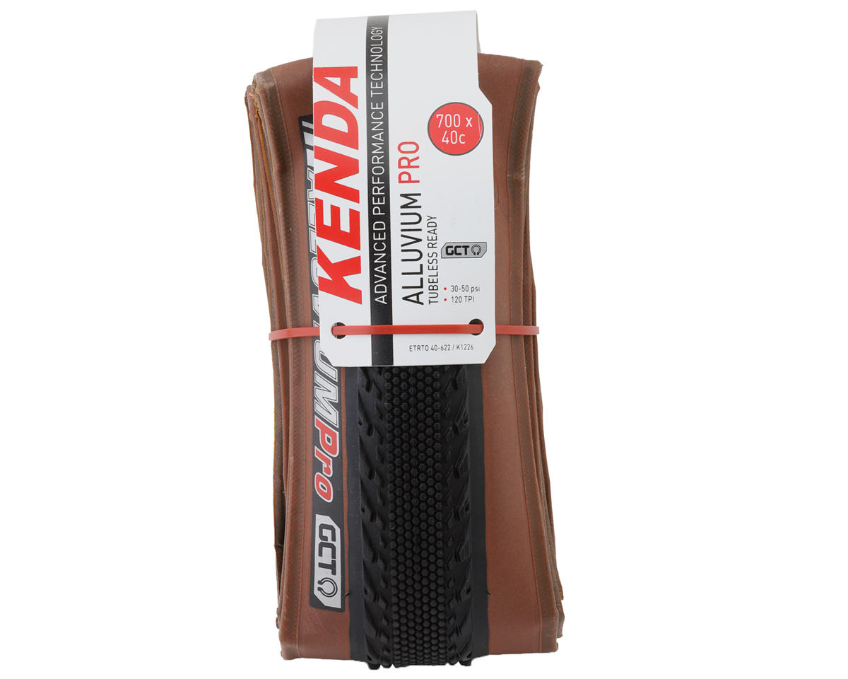 Kenda Alluvium Pro Tubeless Gravel Tire (700c) (40mm) (Tan Wall)