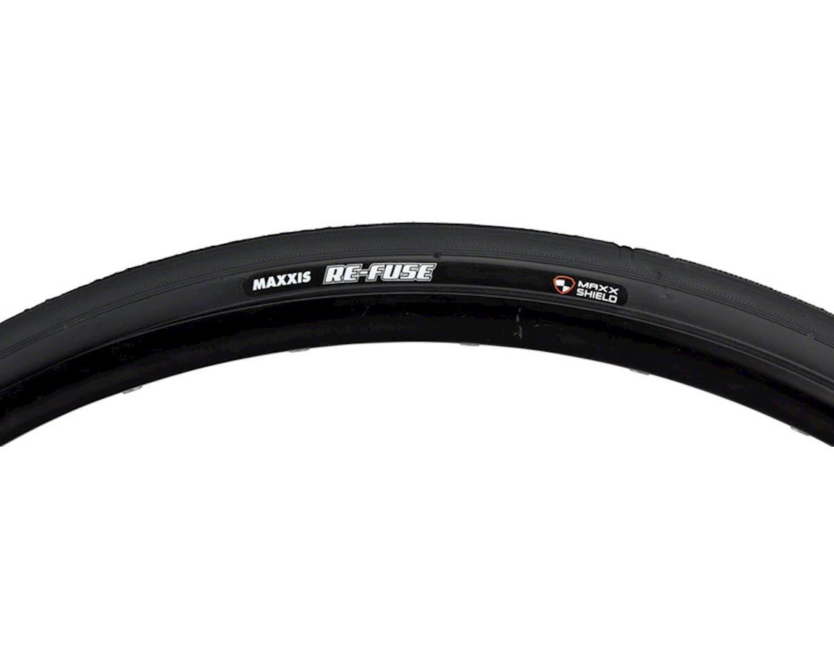 Maxxis Re-Fuse Road Tire (Black) (700c) (28mm) (Folding) (Single/MaxxShield)