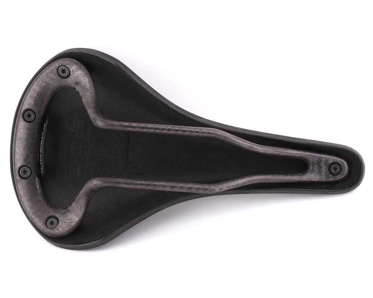 Brooks C13 Cambium Saddle (Black) (Carbon Rails) (158mm)