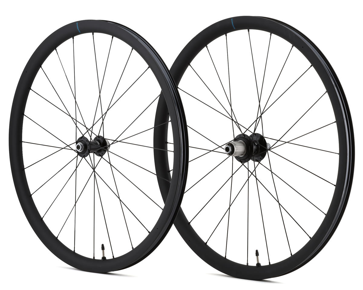 Shimano GRX WH-RX880 Carbon Gravel Wheels (Black) (Shimano 12 Speed Only) (Wheelset) (700c) (Centerlock) (Tubeless)