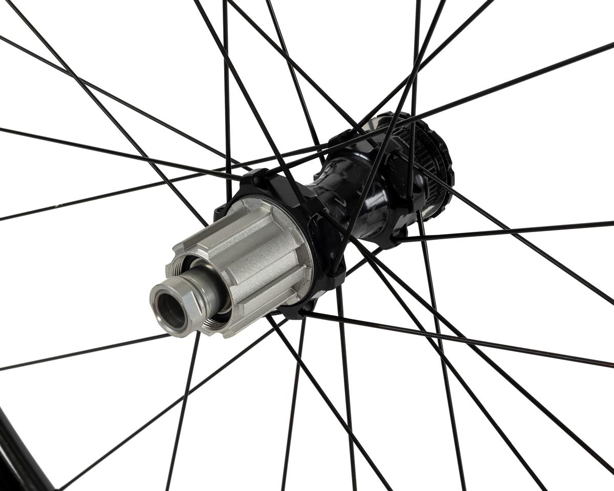 Campagnolo Levante Carbon Gravel Wheelset (Black) (Campagnolo N3W) (12x100mm, 12x142mm) (700c) (Centerlock) (Tubeless)