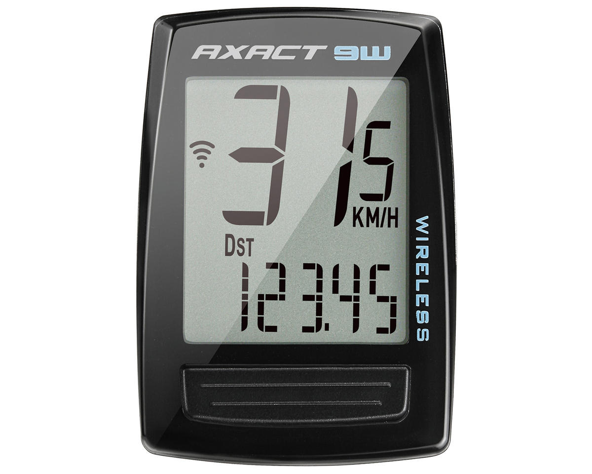 Giant Axact 9W Bike Computer (Black) (Wireless)