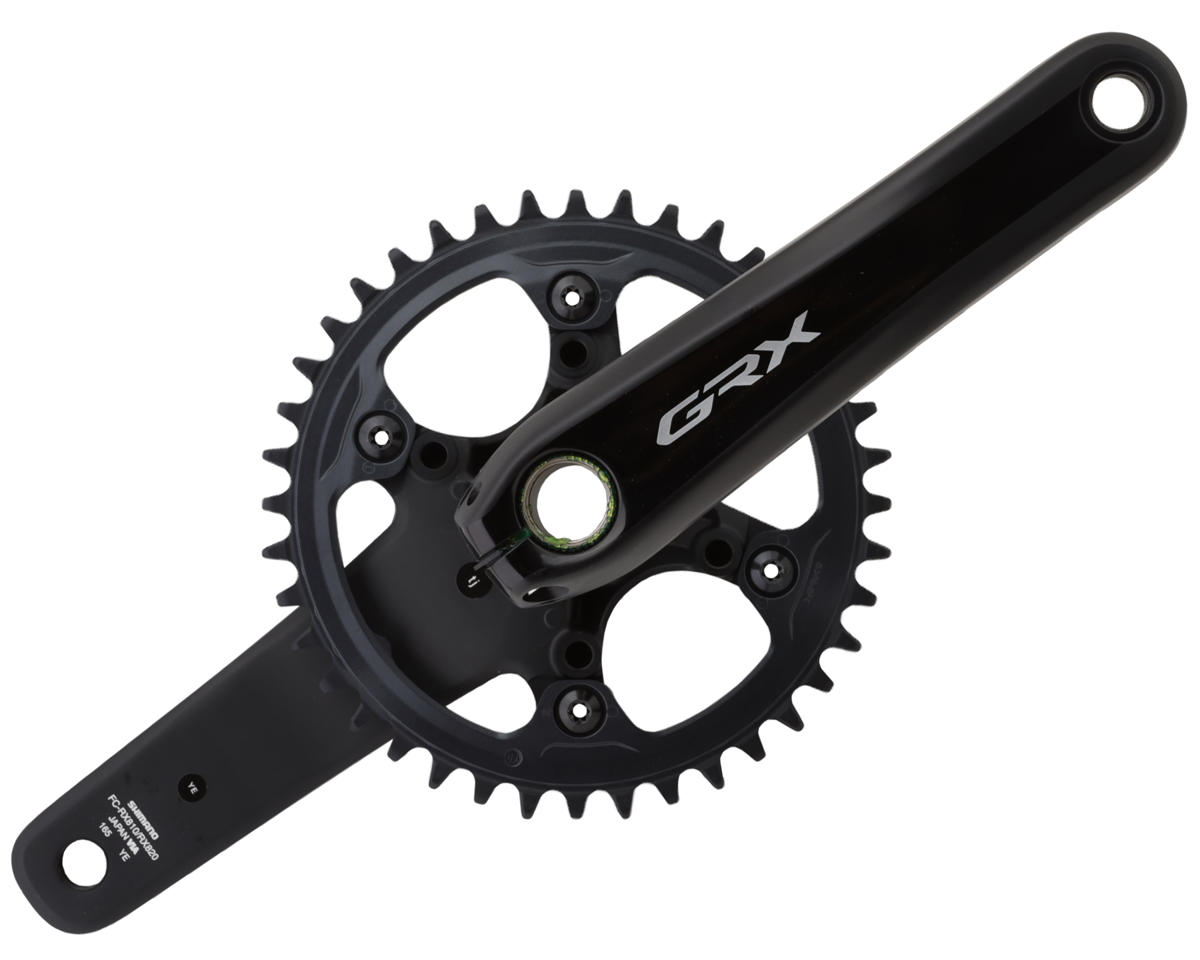 Shimano GRX RX820-1 Crankset (Black) (1 x 12 Speed) (Hollowtech II) (165mm) (40T)