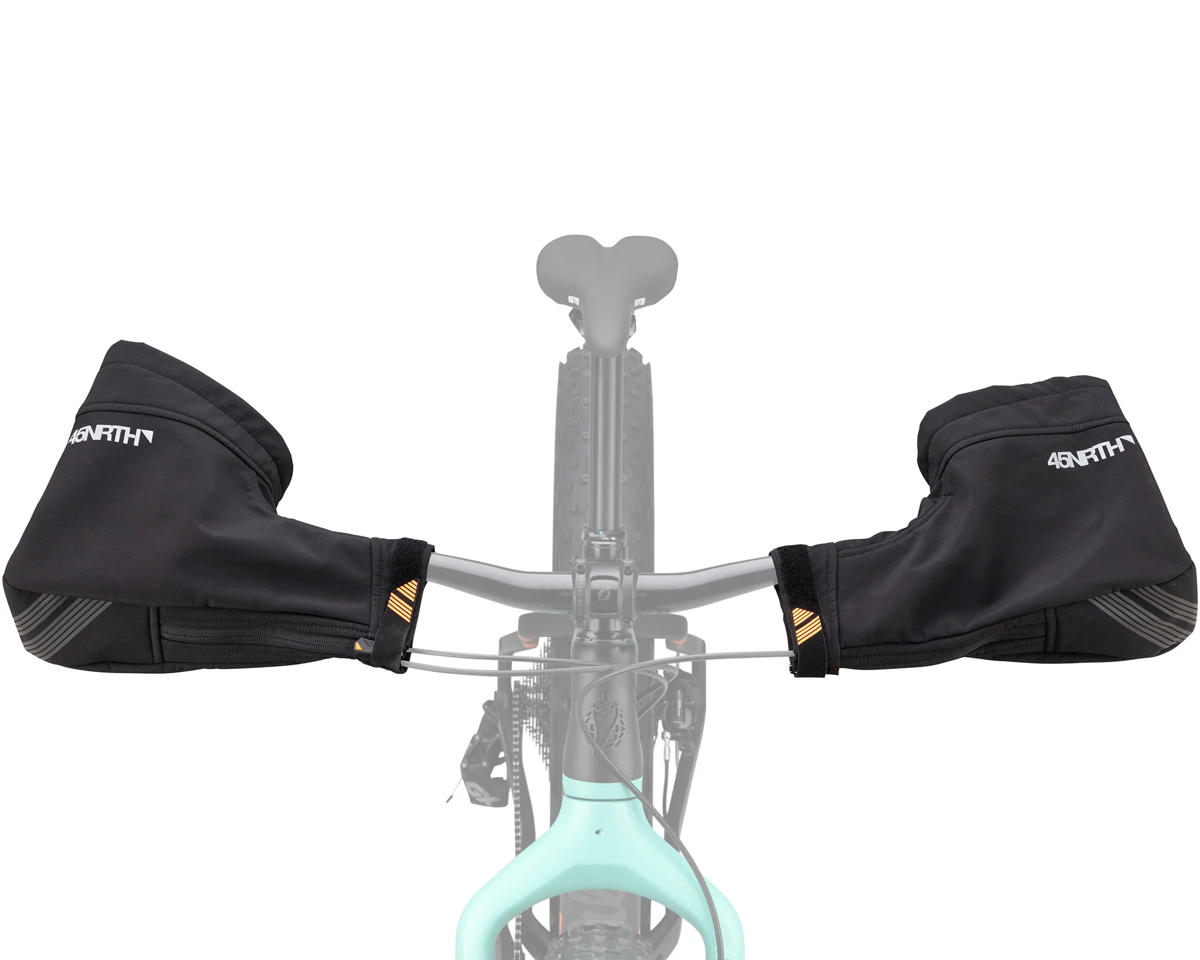 45NRTH Draugenklaw Flat Bar Pogies (Black)