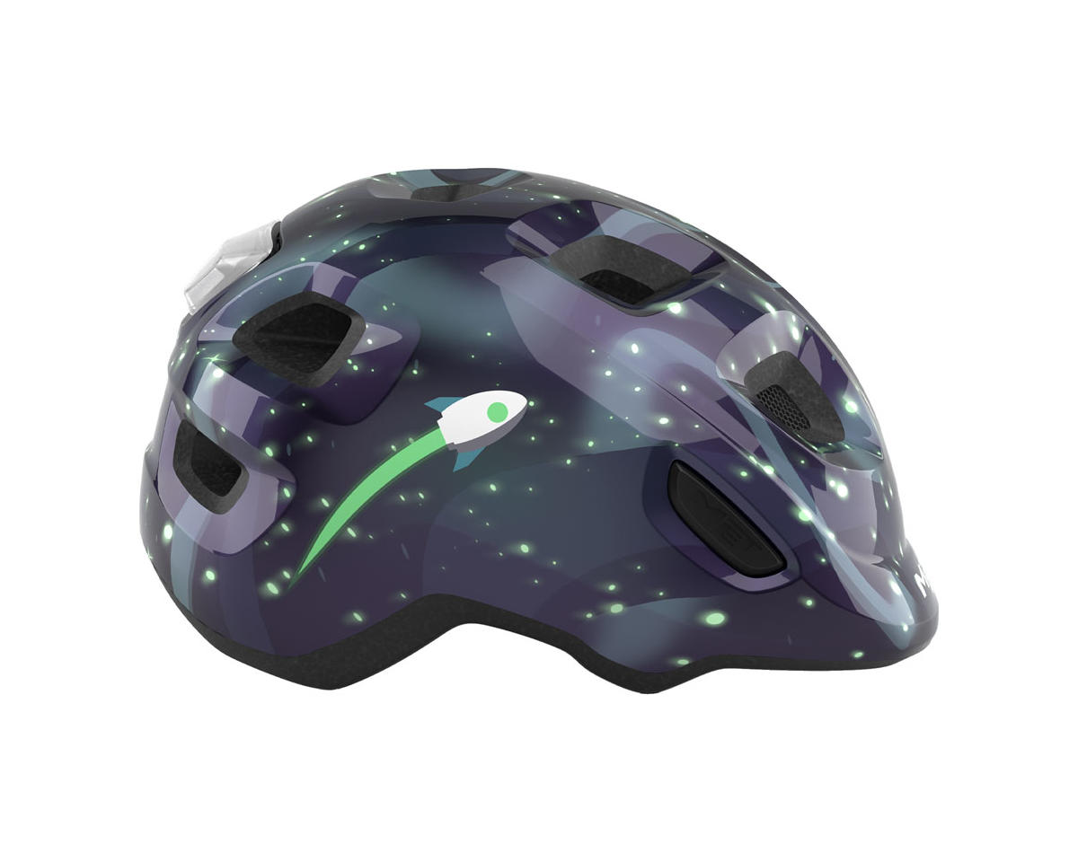 Met Hooray MIPS Kids Helmet (Space Glow in Dark) (Youth XS)