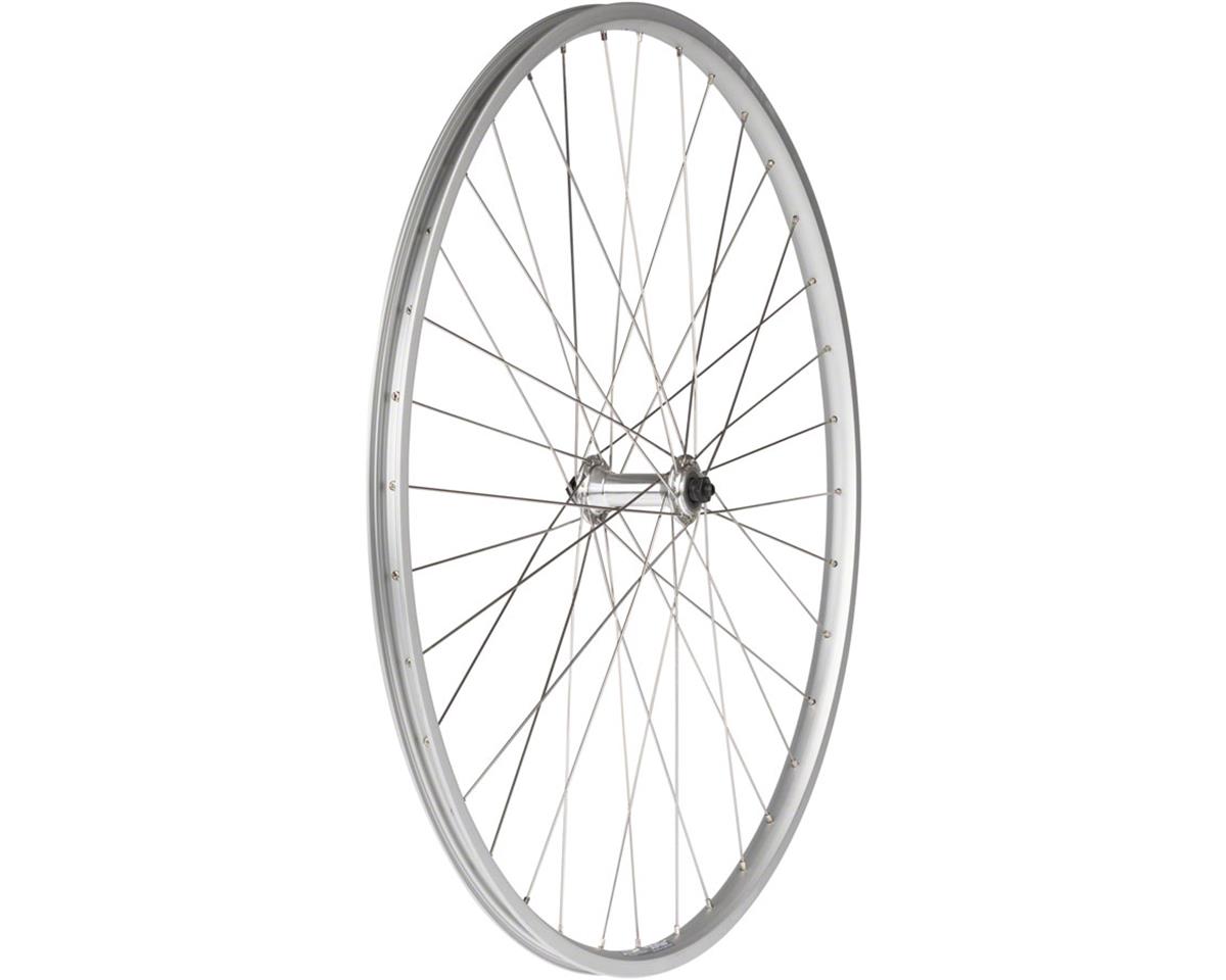 Quality Wheels Value Single Wall Series Front Wheel (27″) (QR x 100mm) (Rim Brake) (Silver) (Clincher)