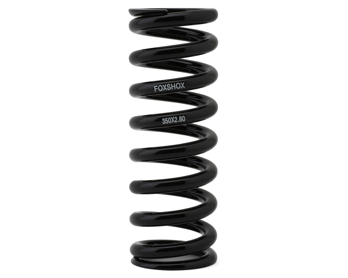Fox Suspension Standard Steel Coil Rear Shock Spring (Black) (2.8″) (350lbs)