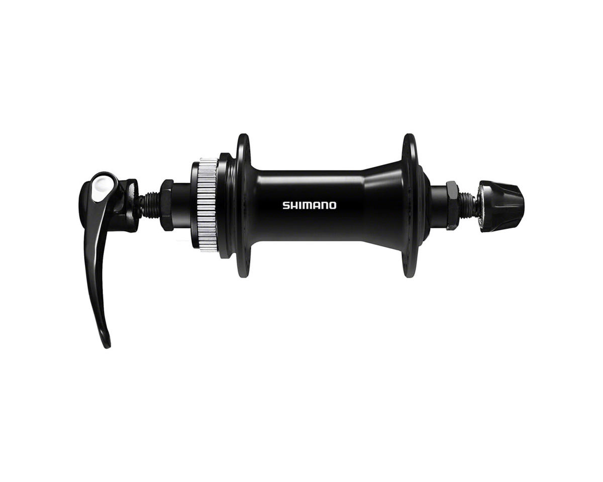 Shimano HB-QC400 Front Disc Hub (Black) (Centerlock) (QR x 100mm) (32H)