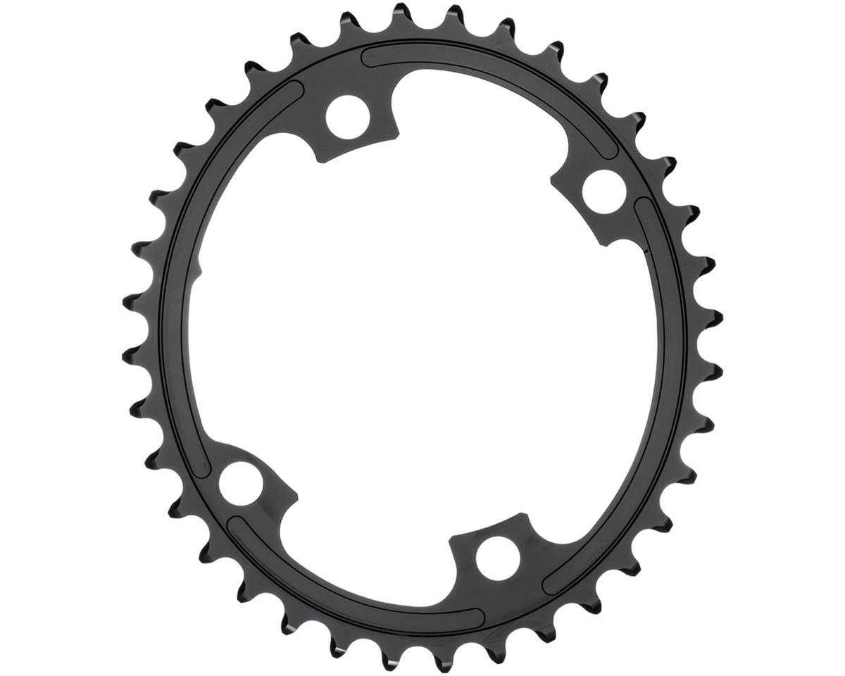 Absolute Black Premium Dura-Ace/Ultegra 9100/8000 Oval Chainrings (Black) (2 x 11 Speed) (Inner) (36T) (110mm Shimano Asym. BCD)