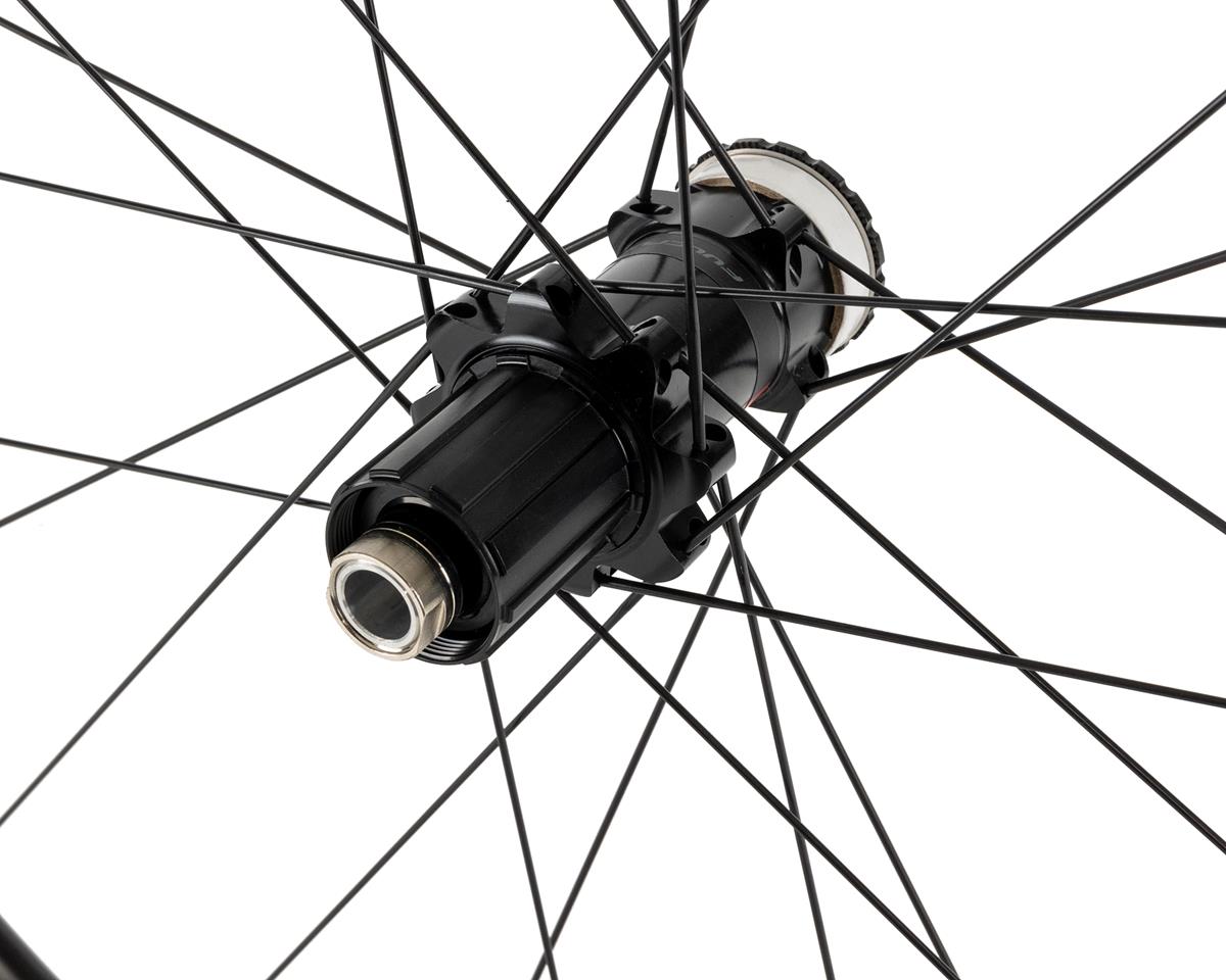Fulcrum Rapid Red 5 Disc Brake Gravel Wheelset (Black) (Shimano HG 11/12) (12/15 x 100, 12 x 142mm) (700c) (Centerlock) (Tubeless)