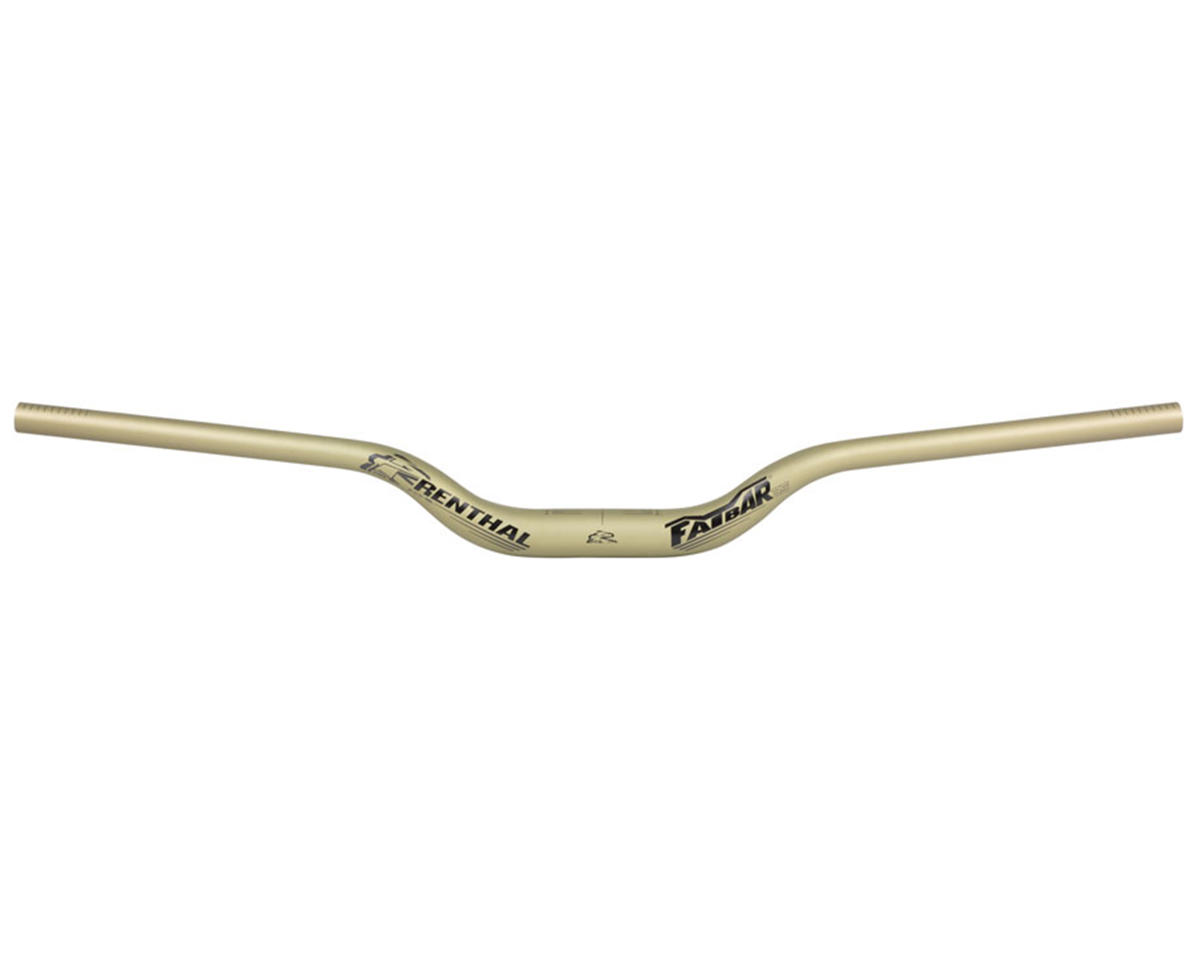 Renthal Fatbar 35 Handlebar V3 (Aluminum) (Gold) (50mm Rise) (820mm) (35mm Clamp)