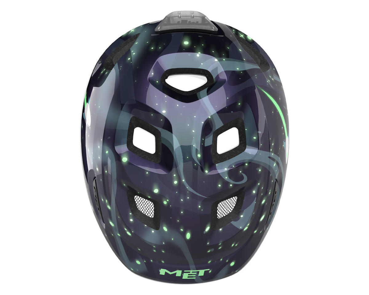 Met Hooray MIPS Kids Helmet (Space Glow in Dark) (Youth XS)