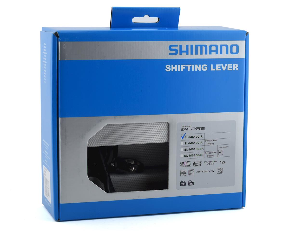 Shimano Deore SL-M6100 Trigger Shifter (Black) (Right) (Clamp Mount) (12 Speed)