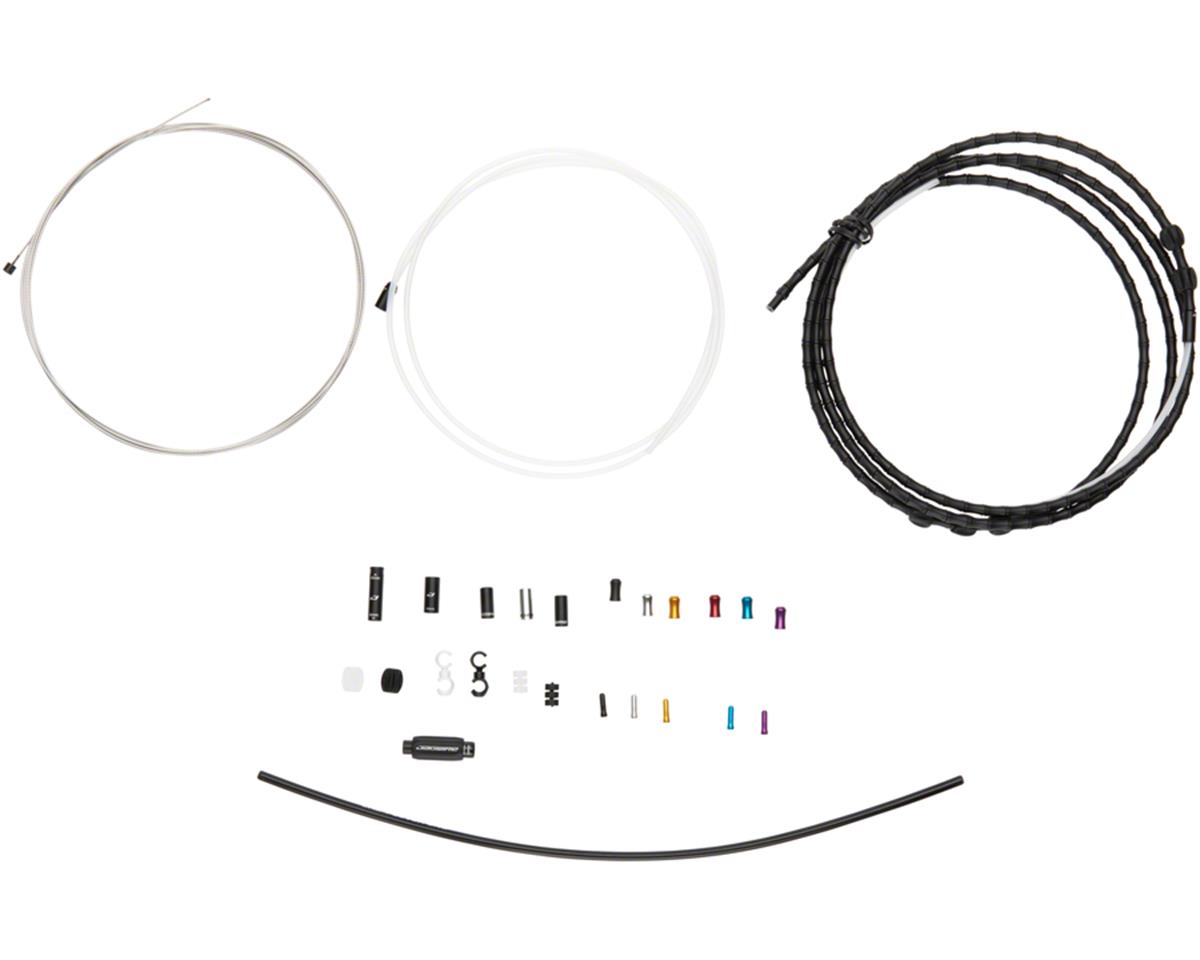 Jagwire 1x Elite Link Shift Cable Kit (Black) (For SRAM/Shimano) (w/Polished Ultra-Slick Cable)