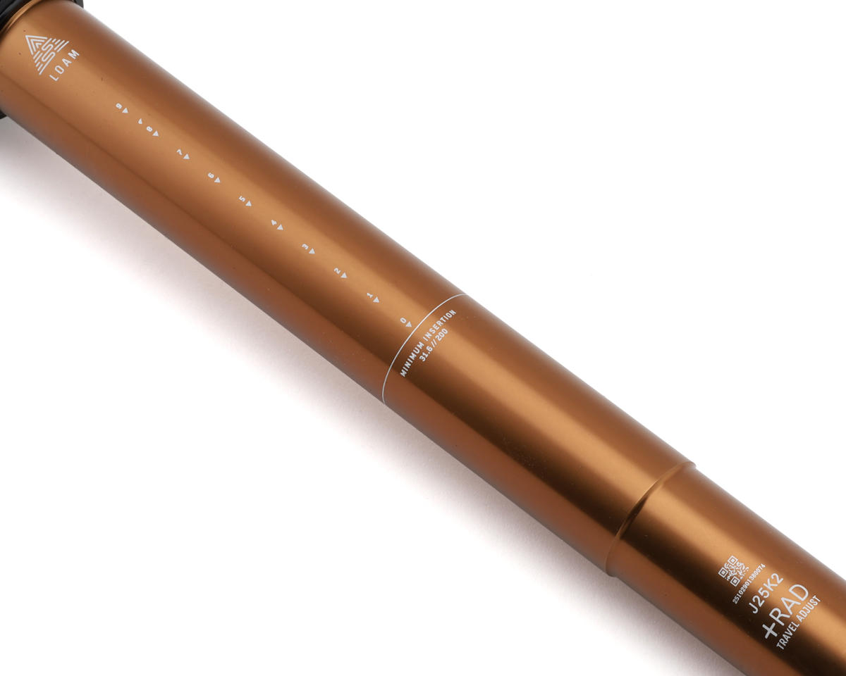 PNW Components Loam Dropper Post Gen 2 (LTD Bronze) (31.6mm) (200mm) (Internal Routing) (Lever Not Included)