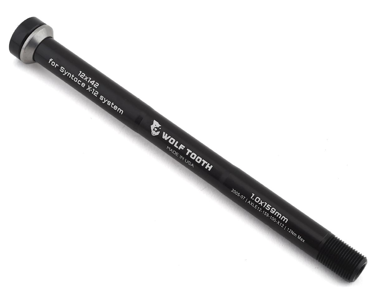Wolf Tooth Components Rear Thru Axle For X-12 (Black) (159mm) (12 x 142mm) (1.0mm)