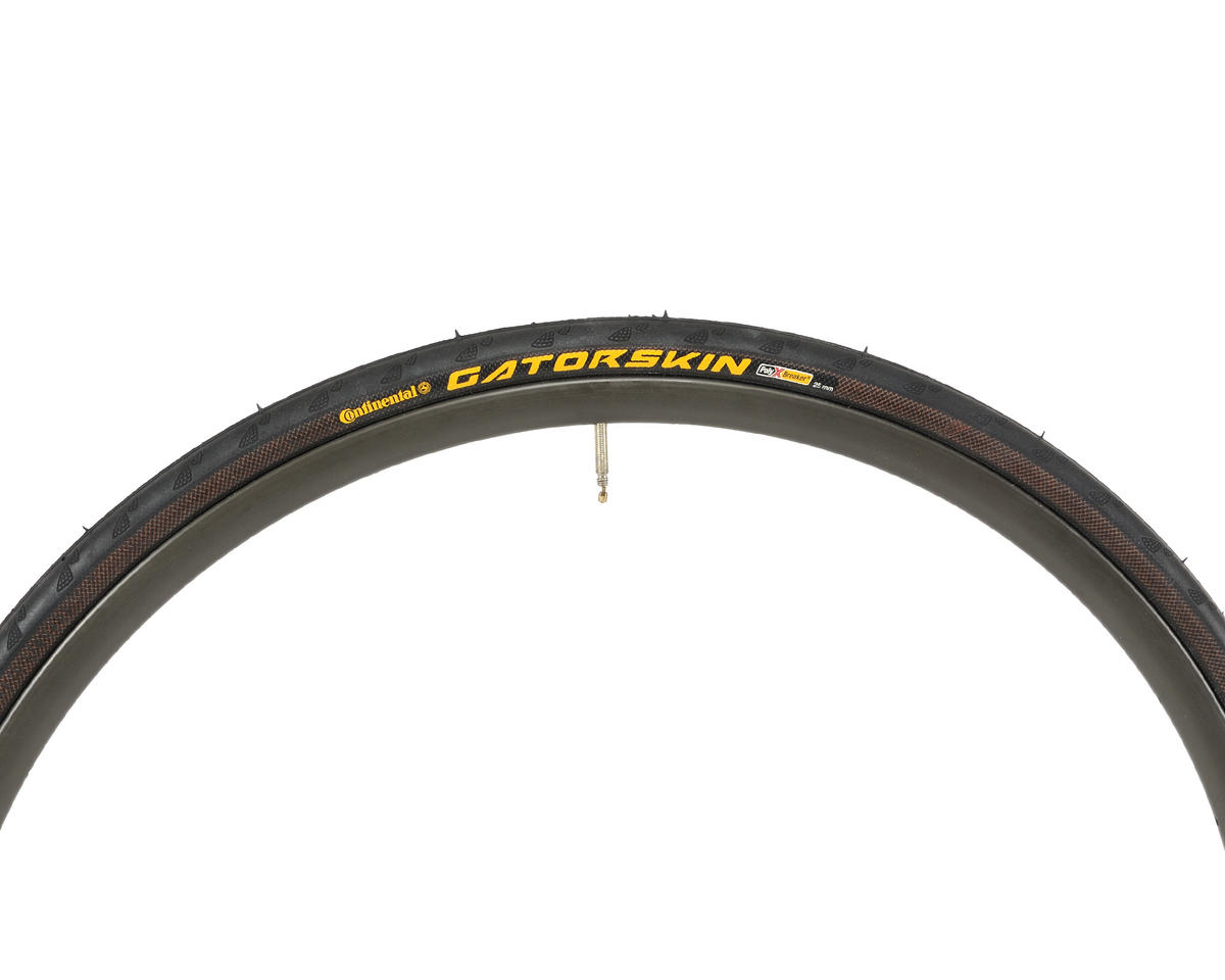 Continental Gatorskin Tire (Black) (Wire) (DuraSkin/PolyX Breaker) (700c) (25mm)