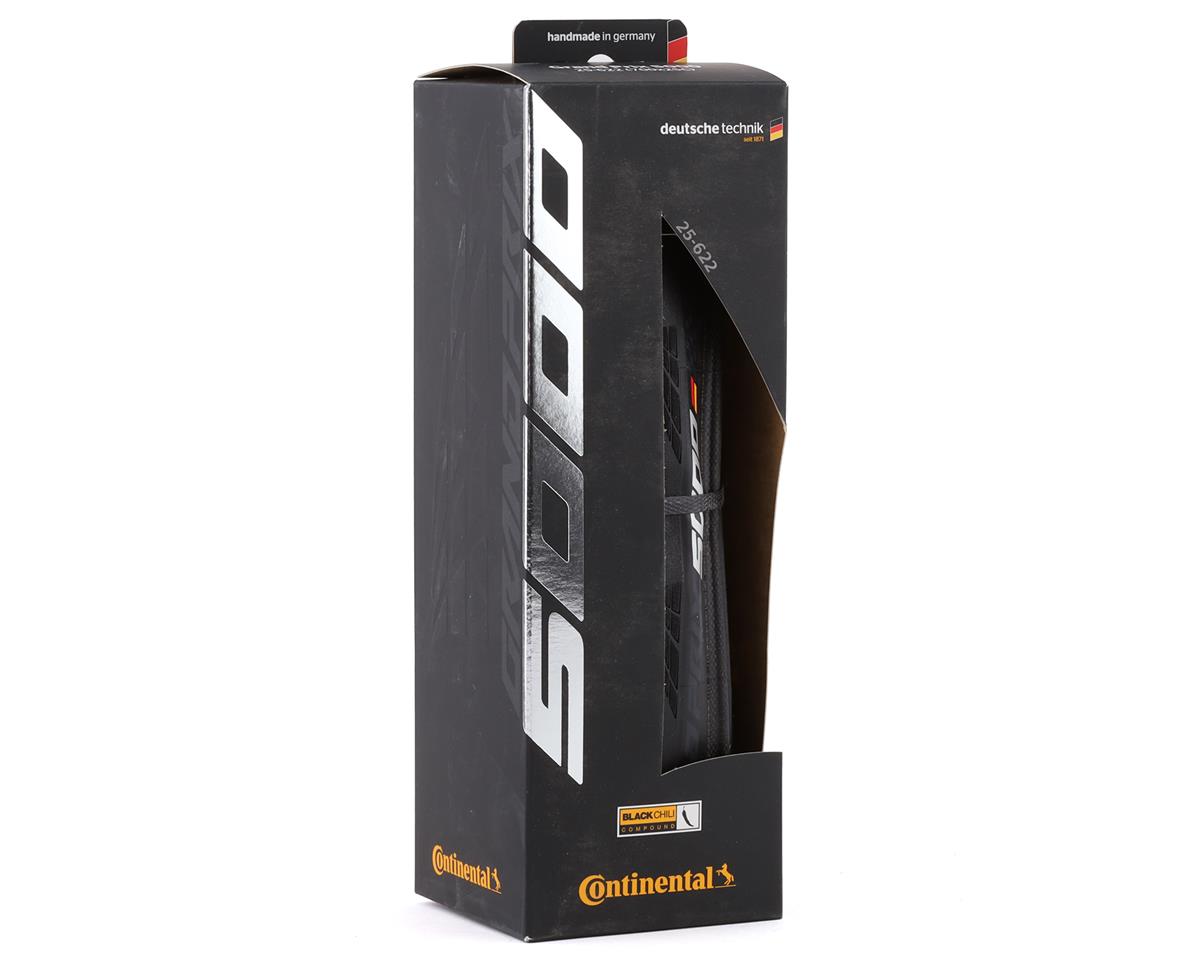 Continental Grand Prix 5000 Road Tire (Black) (700c) (25mm) (Folding) (BlackChili)