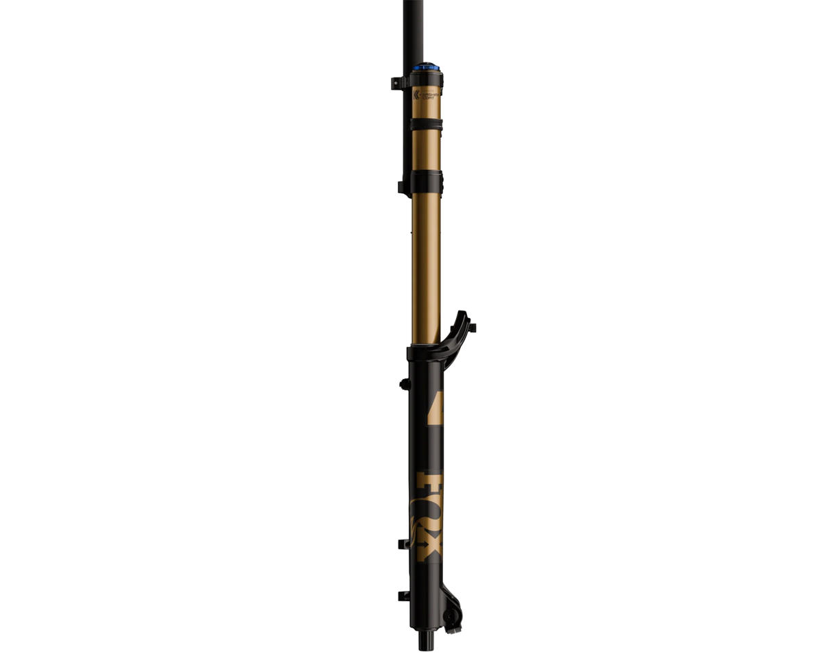 Fox Suspension 40 Factory Series DH Suspension Fork (Shiny Black) (52mm Offset) (29″) (203mm) (2027) (Grip X2) (20 x 110mm Thru Axle)