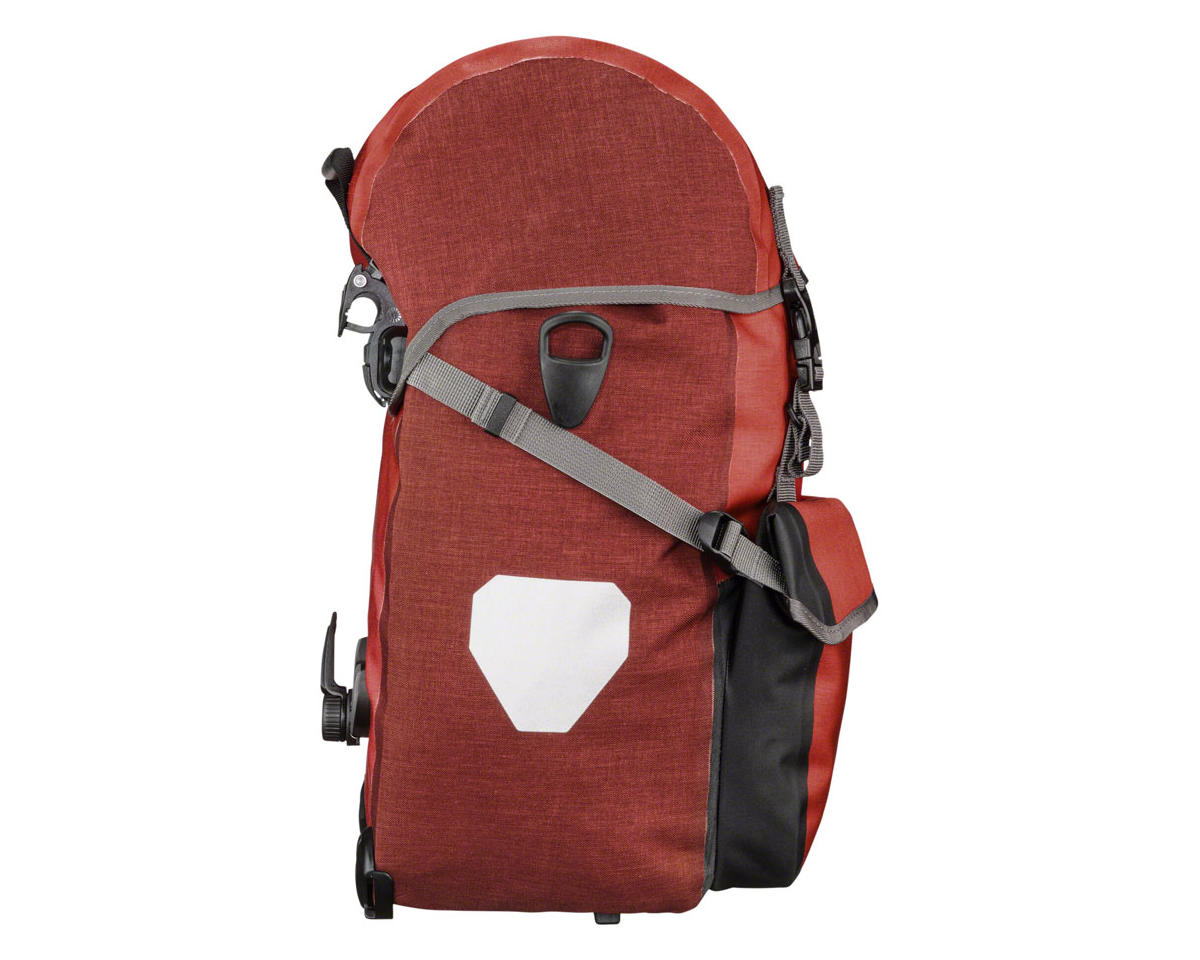 Ortlieb Bike-Packer Plus Panniers (Salsa/Dark Chili) (42L) (Pair)