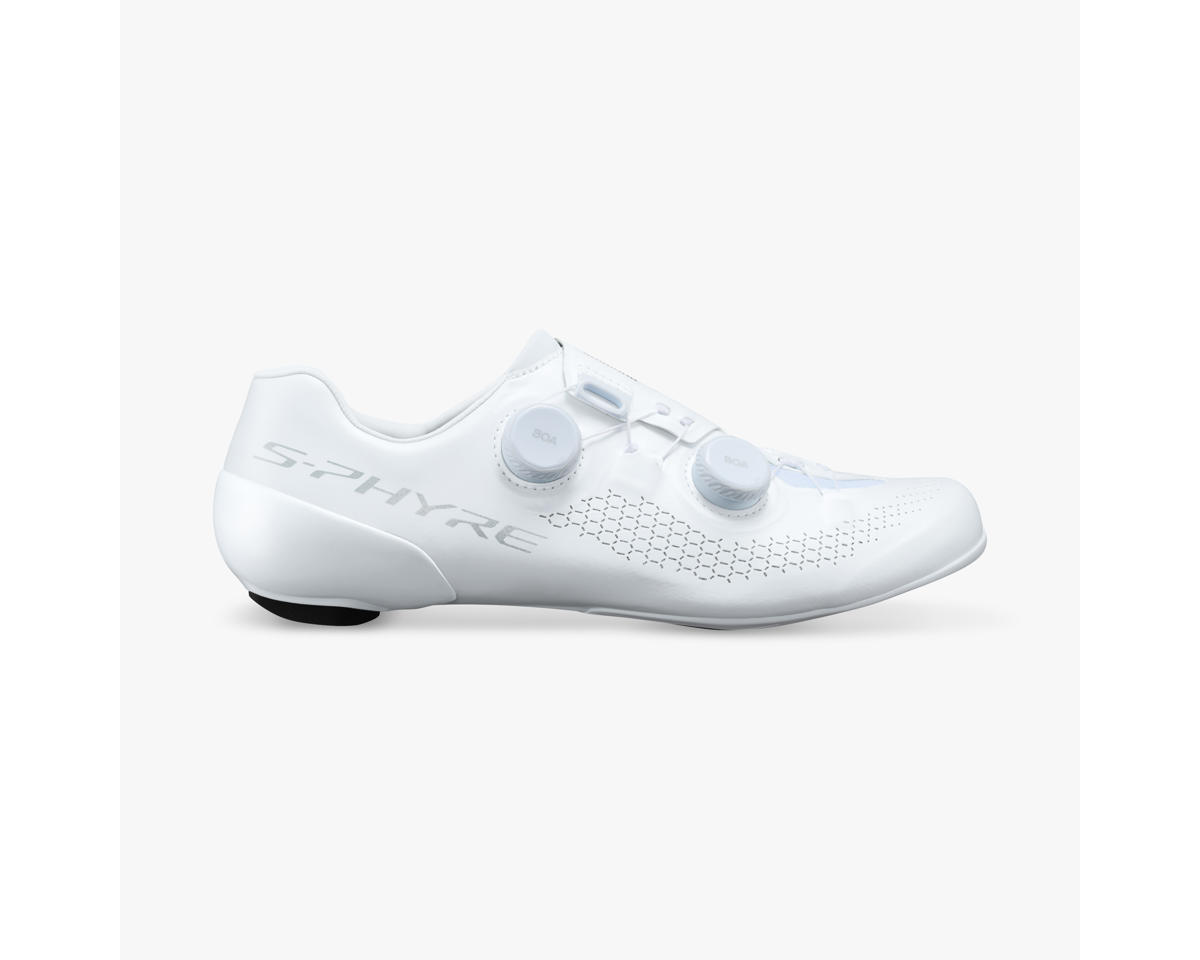 Shimano SH-RC910 S-PHYRE Road Bike Shoes (White) (42.5) (Wide)