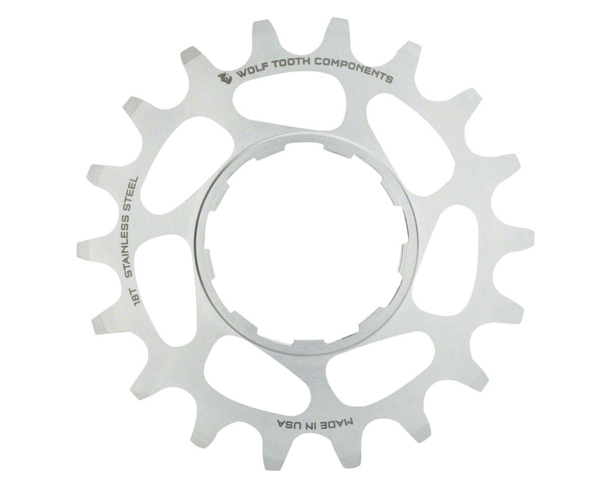 Wolf Tooth Components Single Speed Cog (Silver) (3/32″) (Stainless Steel) (17T)