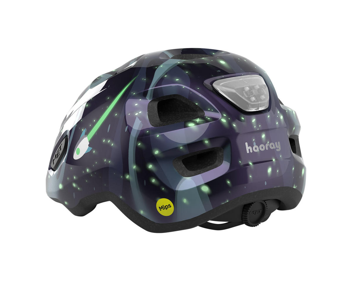 Met Hooray MIPS Kids Helmet (Space Glow in Dark) (Youth XS)