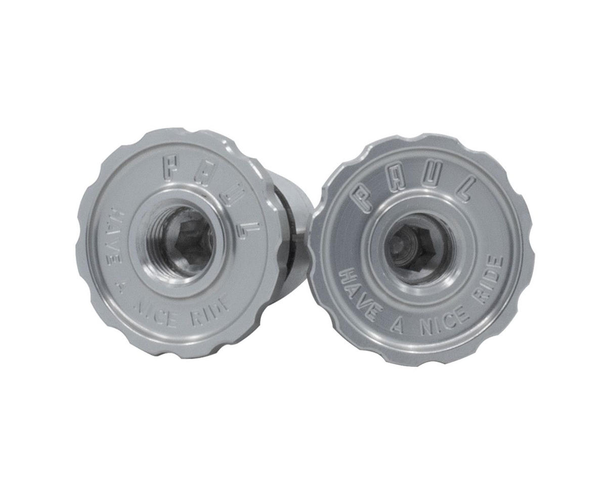Paul Components Aluminum Bar End Plugs (Silver)