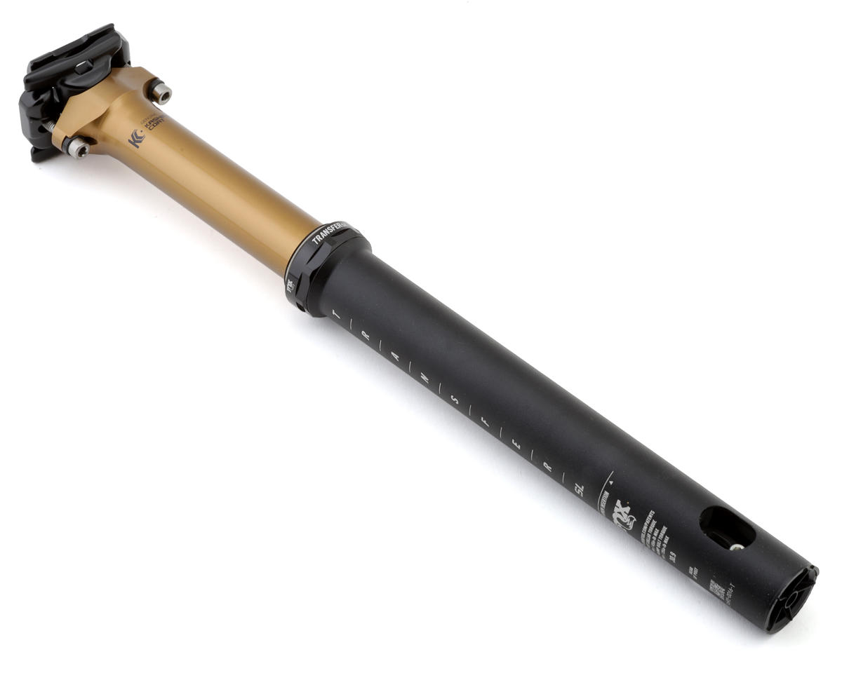 Fox Suspension Transfer SL Factory Dropper Seat Post (Kashima Coating) (30.9mm) (380mm) (100mm) (Internal Routing) (Remote Not Included)