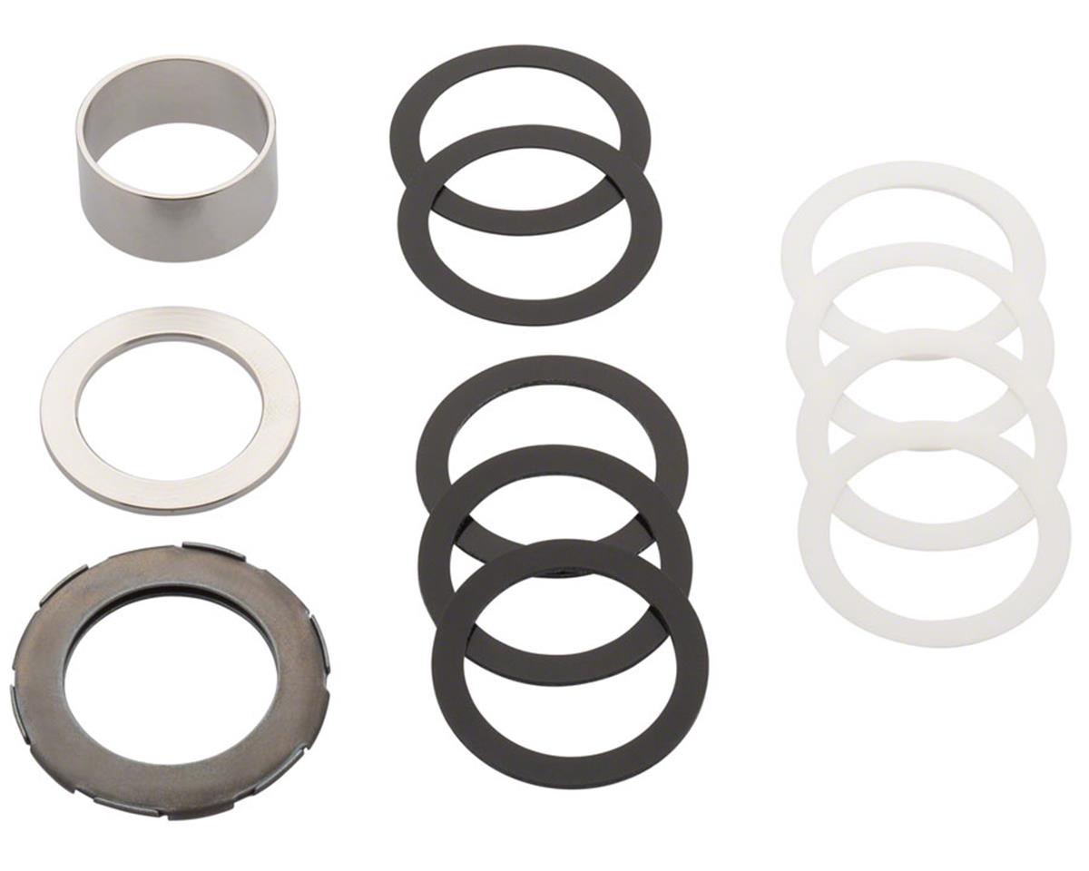 Chris King ThreadFit 24 Bottom Bracket w/Fit Kit 6 (Black) (English) (For SRAM/Truvativ GXP)