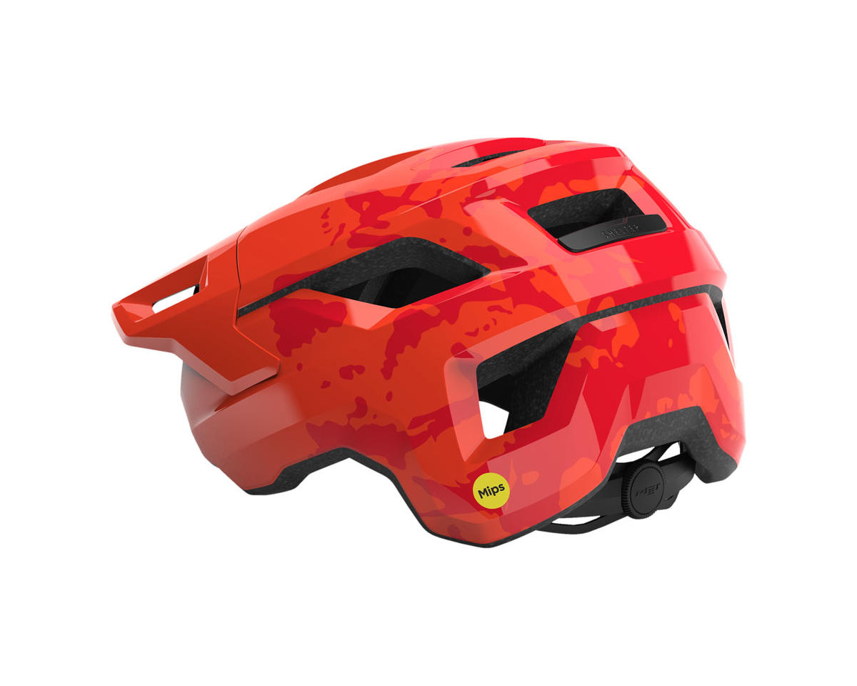 Met Shelter Youth Helmet (Red Glossy) (Universal Youth)