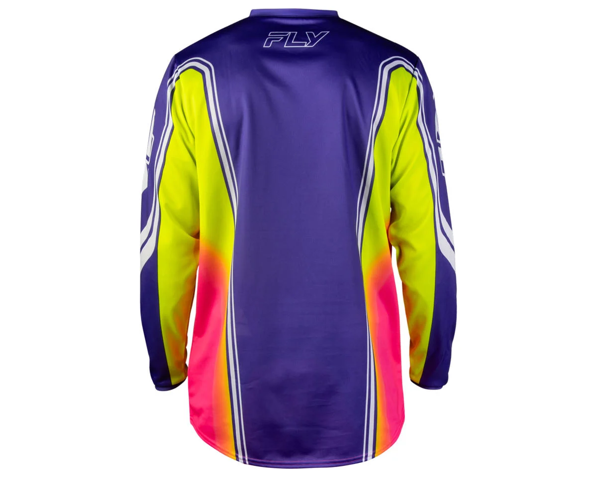 Fly Racing F-16 Raze Jersey (Purple/Red/Yellow) (L)