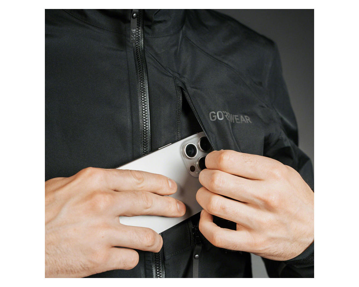 Gore Wear Glidewheel Gore-Tex Jacket (Black) (Men’s) (M)