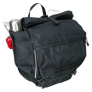 Banjo Brothers Waterproof Backpack Pannier (Black) (19L)