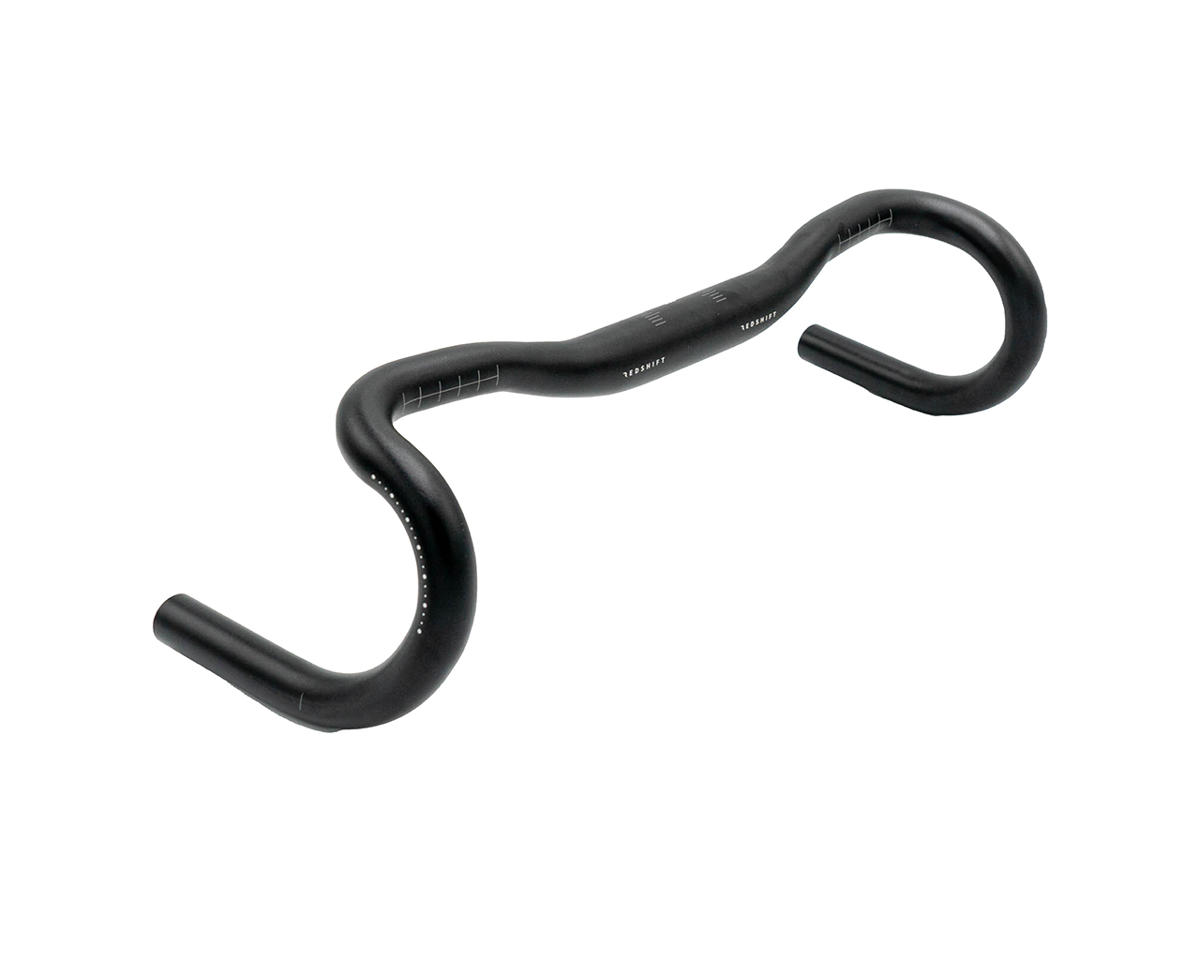 Redshift Sports Low Flare Kitchen Sink Drop Bar (Black) (41cm) (10° Flare)