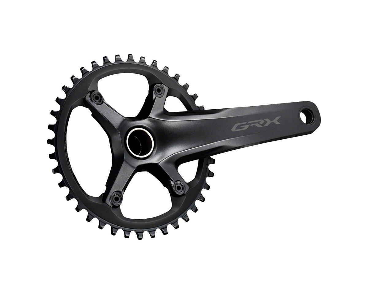 Shimano GRX FC-RX600 Crankset (Black) (1 x 11 Speed) (Hollowtech II) (165mm) (40T) (110 Asymmetric BCD)