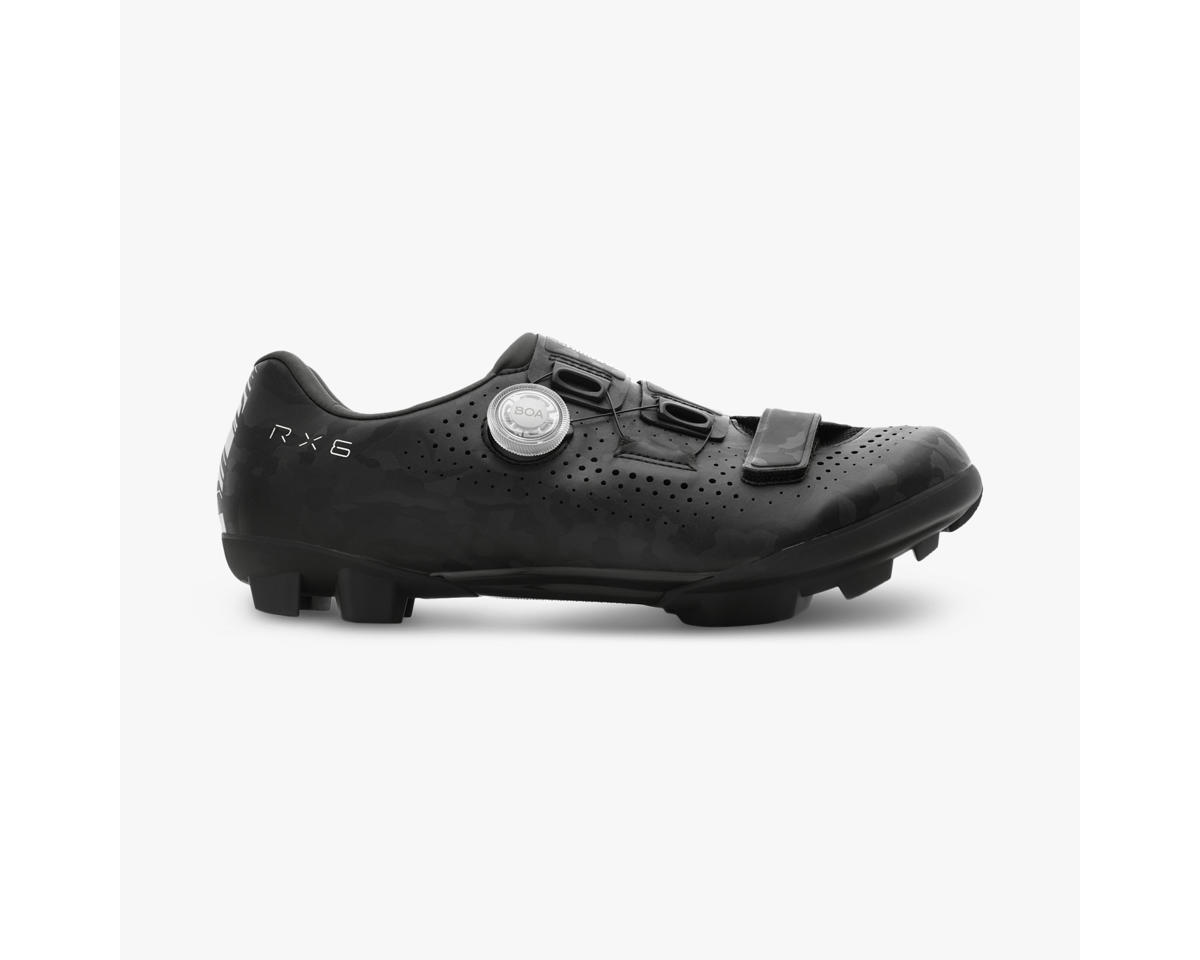 Shimano SH-RX600E Gravel Shoes (Black) (41) (Wide) (Wide Version)
