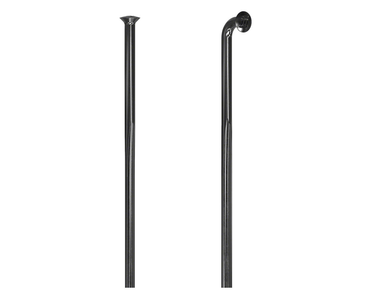 DT Swiss Revolite Bladed Spoke (Black) (Bladed) (J-Bend) (272mm) (Bag of 20)