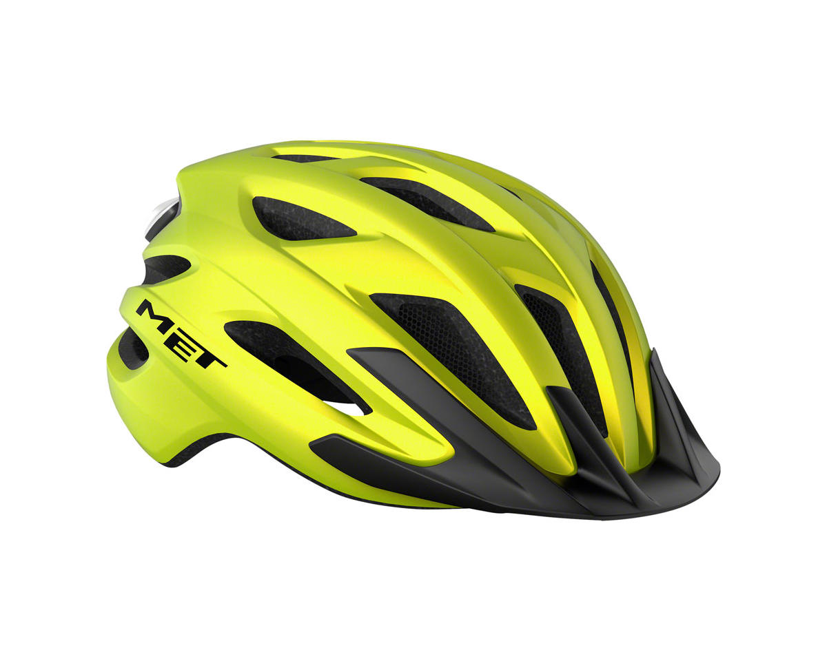 Met Crossover MIPS Helmet (Lime Yellow Metallic Matte) (XL)