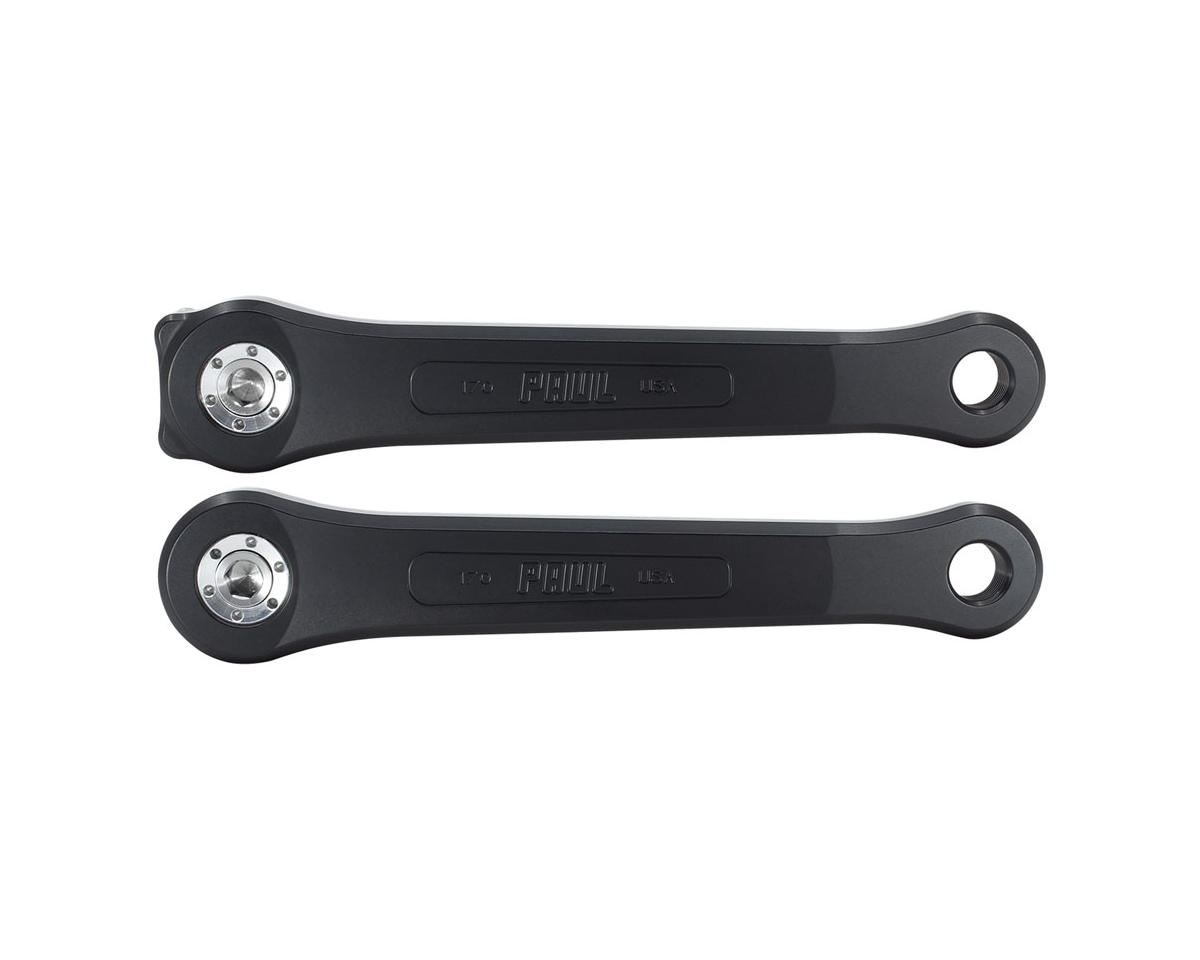 Paul Components 100% Pure Paul Crankset (Black) (160mm) (Square Taper JIS)