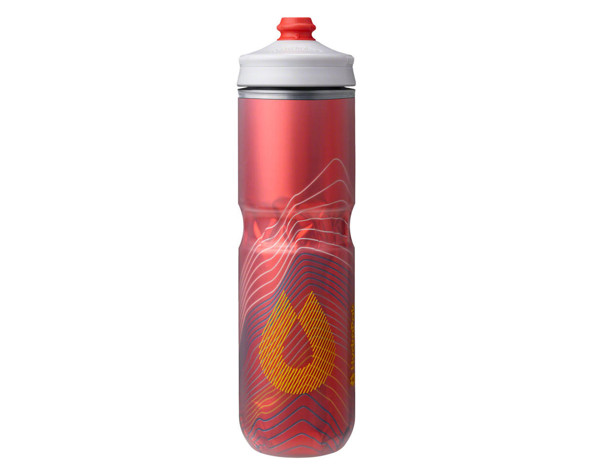 Hydrapak Polar Surge Ascent Insulated Water Bottle (Red) (24oz) (Single)