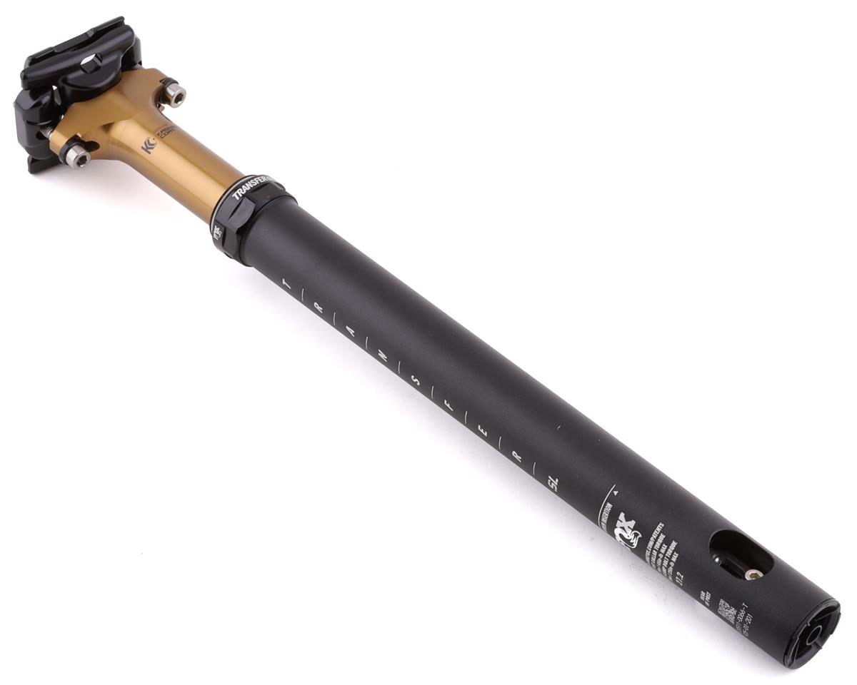 Fox Suspension Transfer SL Factory Dropper Seat Post (Kashima Coating) (27.2mm) (350mm) (50mm) (Internal Routing) (Remote Not Included)