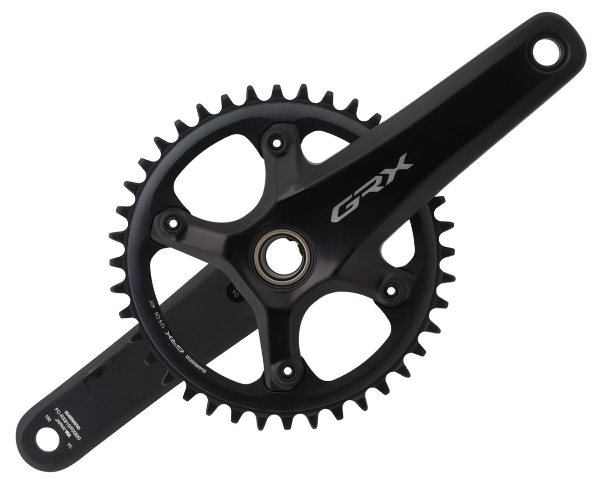 Shimano GRX RX820-1 Crankset (Black) (1 x 12 Speed) (Hollowtech II) (160mm) (40T)