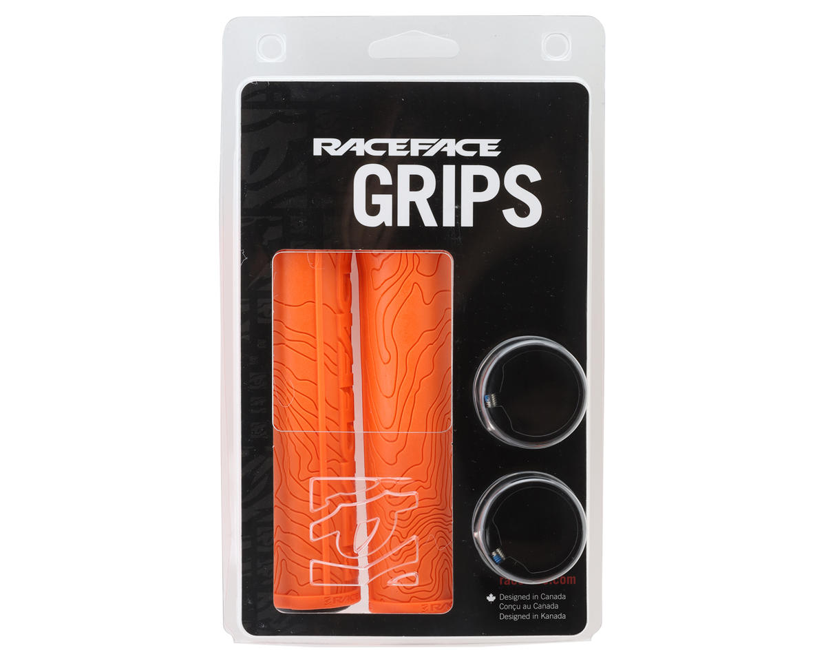 Race Face Half Nelson Lock-On Grips (Orange)