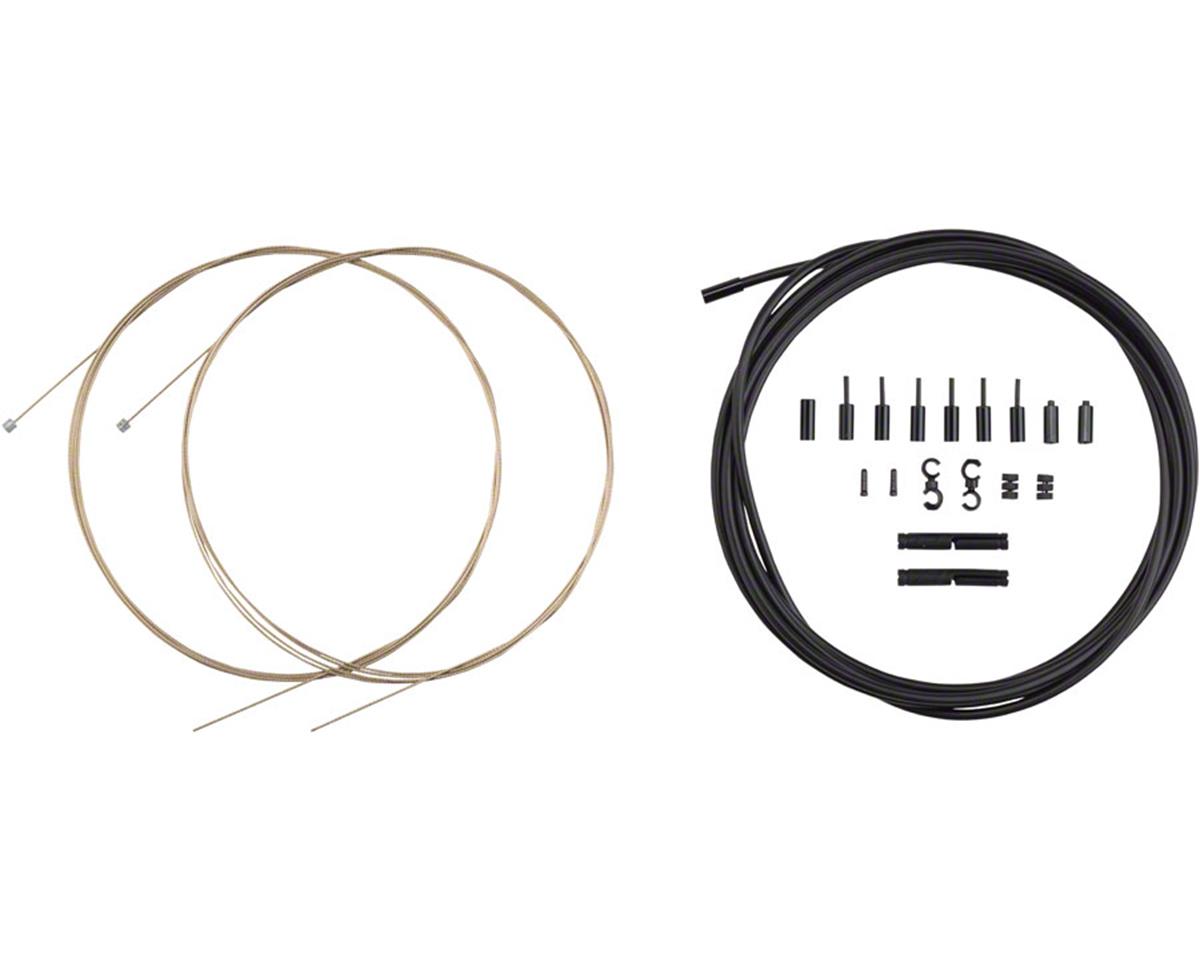 Jagwire Pro Shift Kit (Black) (For Shimano/SRAM) (1.1mm) (2300/2800mm) (Cables & Housing)