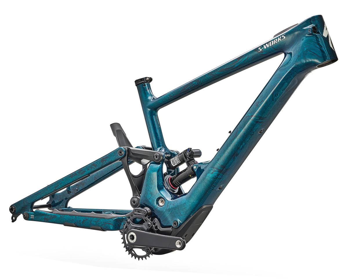 Specialized S-Works Turbo Kenevo SL 2 Frameset (Teal Over Smoke/Dune White) (S3)