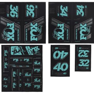 Fox Suspension Heritage Decal Kit for Forks & Shocks (Mint) (All Models Except Step Casts)